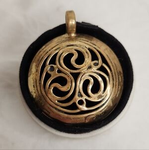 Eivind Hillestad Scandanavian Bronze Pendant